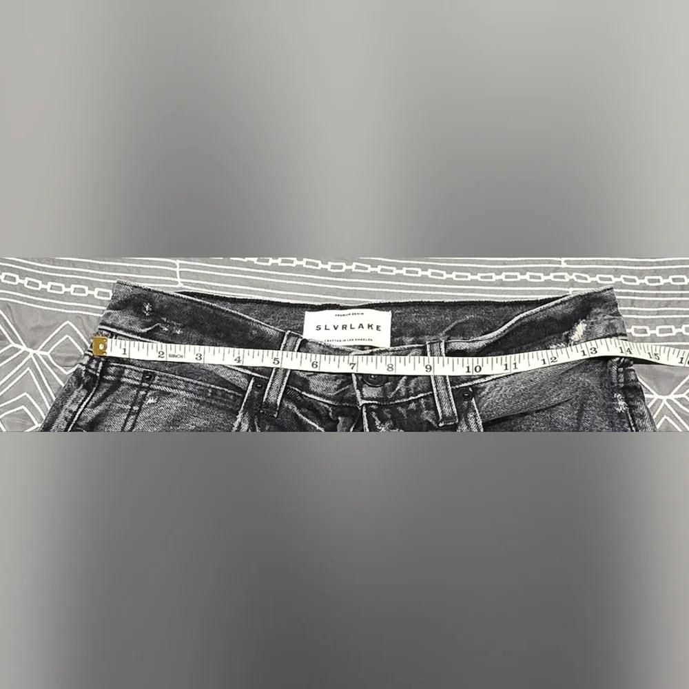 Slvrlake London High Rise Straight Leg Jeans Size 27 - Picture 5 of 8